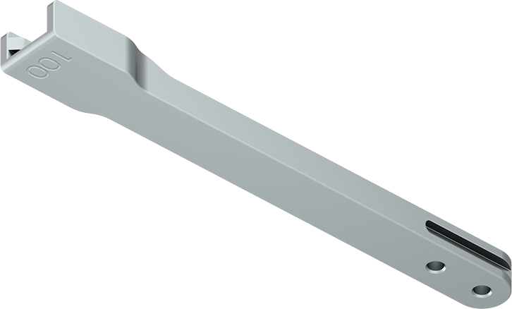 RG2 fingertip extension 50 mm | Under Collaborative Robot Accessories