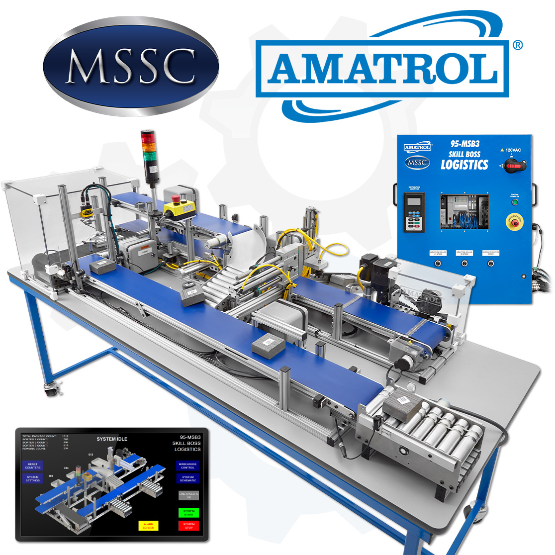 Amatrol Skill Boss Logistics Supply Chain Automation