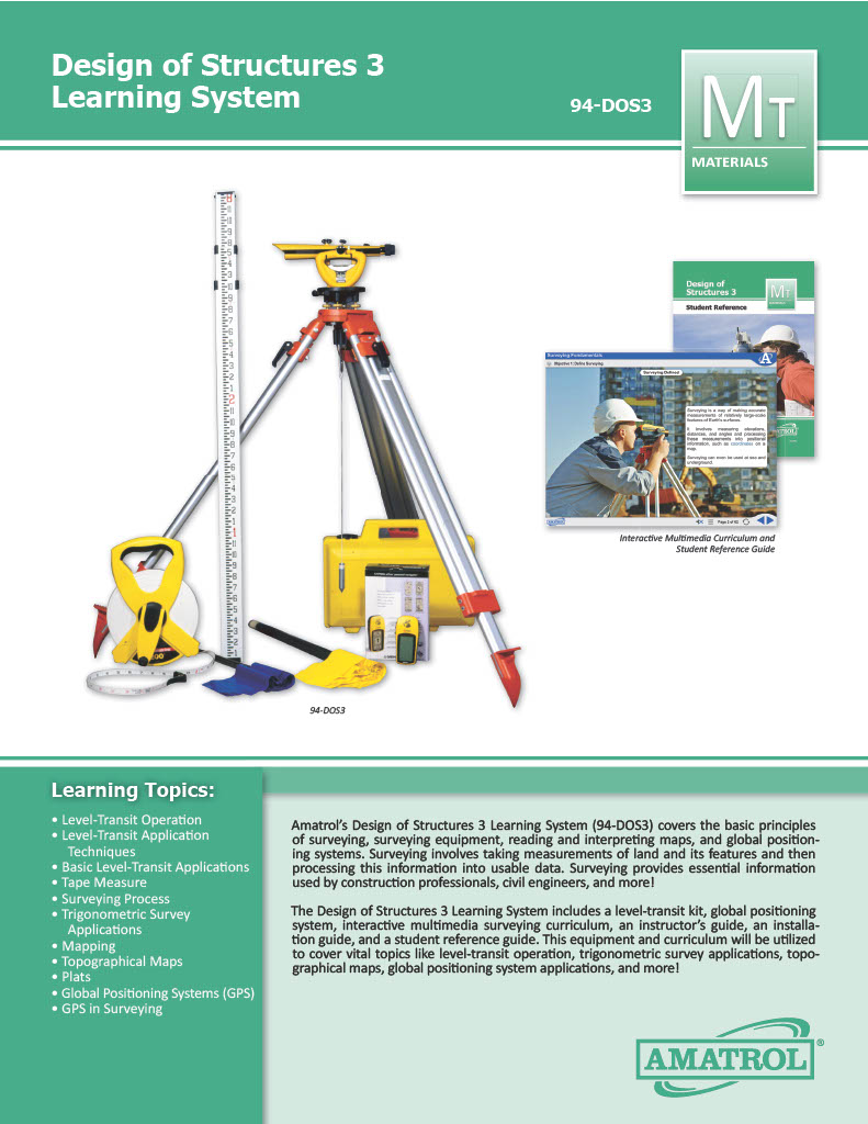 Design of Structures 3 | Amatrol