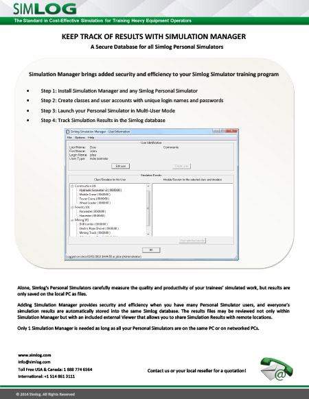 Download Simlog SMR Brochure Simlog Simulation Manager Brochure