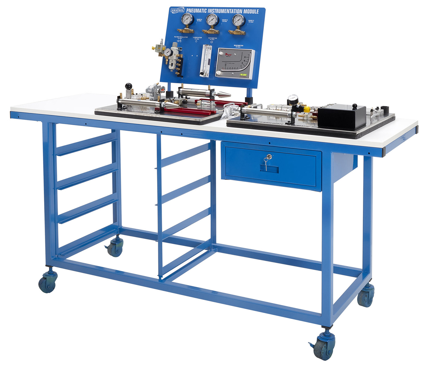Pneumatics 1 Assessment Workstation Amatrol Fluid Power Assessment Station 27-PNA1