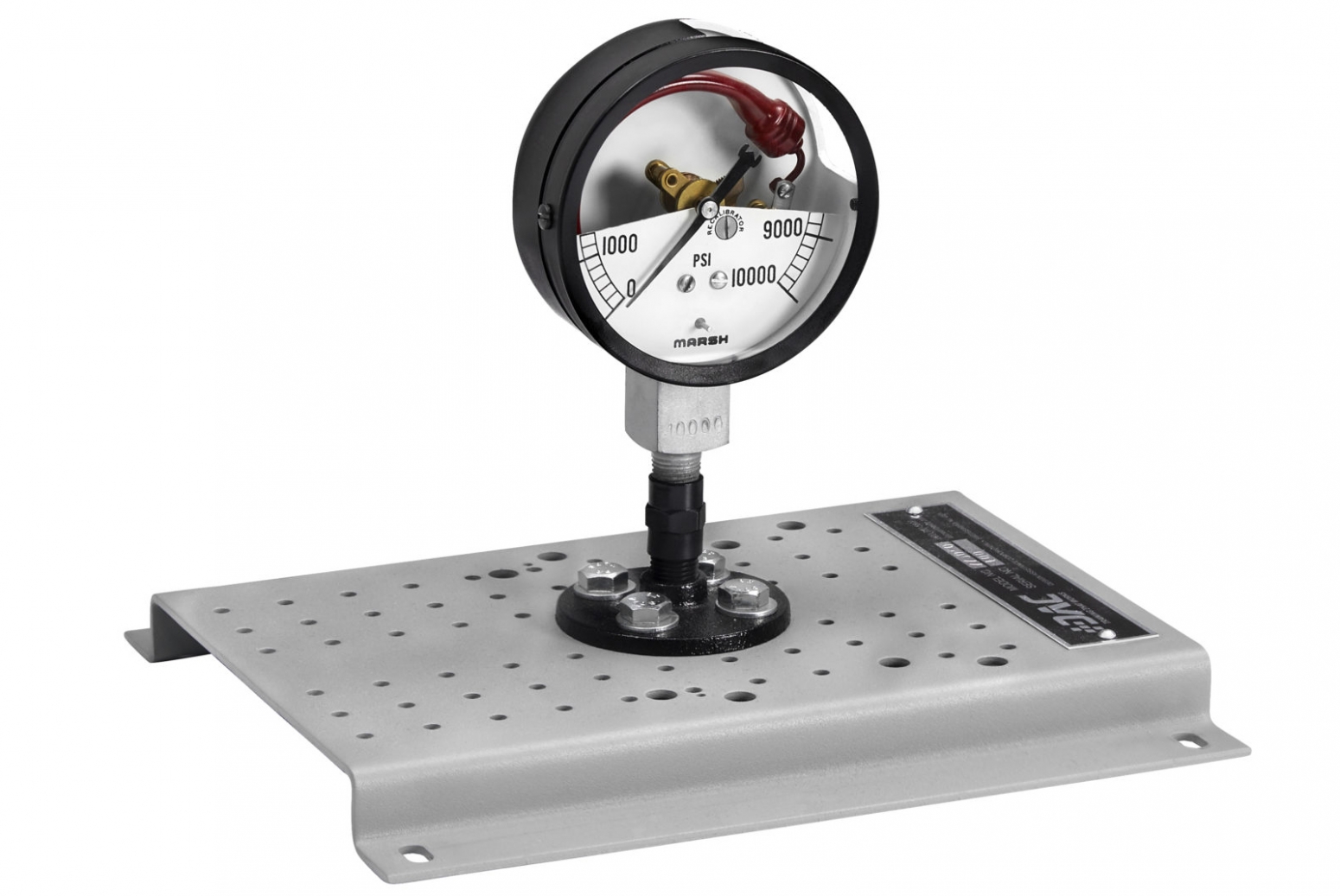 Hydraulic Pressure Gauge Cutaway Side Hands-On Industrial Liquid & Gas Training