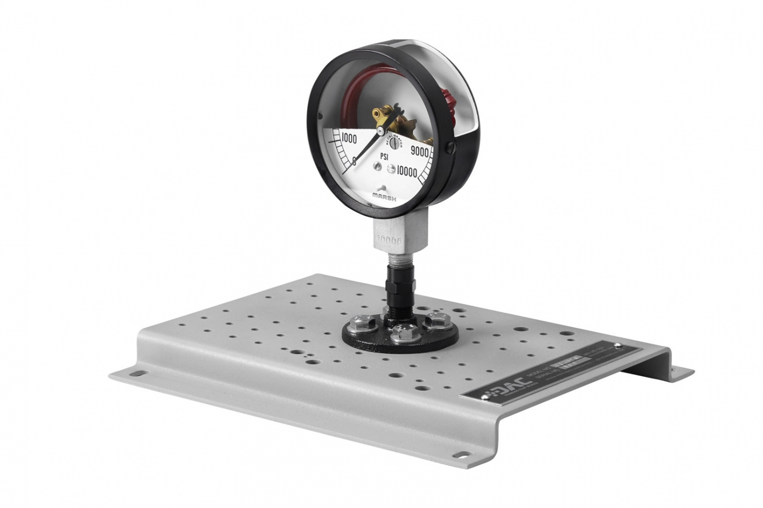 Hydraulic Pressure Gauge Cutaway Side Enhance Training with Hands-On Cutaway Industrial Components