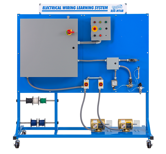 Electrical Skills Trainers - Closed Amatrol Electrical Wiring Learning System 850-MT6B