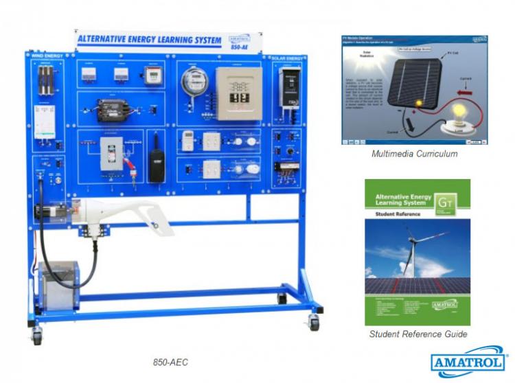 Amatrol Green Energy Learning Systems Amatrol Alternative Energy Learning System (850-AEC)