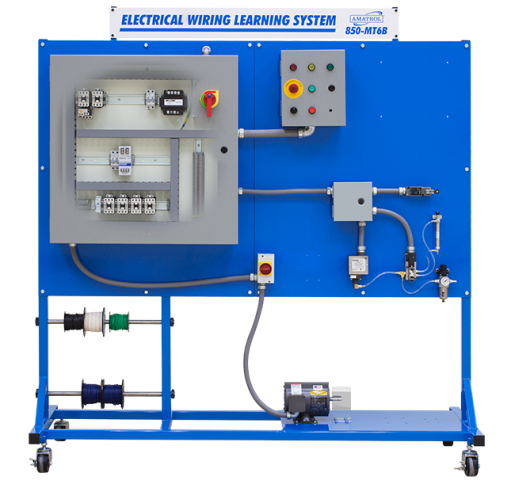 Amatrol Electrical Wiring Training System 850-MT6B Base model 850-MT6B Electrical Wiring Training System