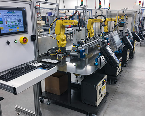 Connected Smart Manufacturing (CSM) Industry 4.0 Training Systems