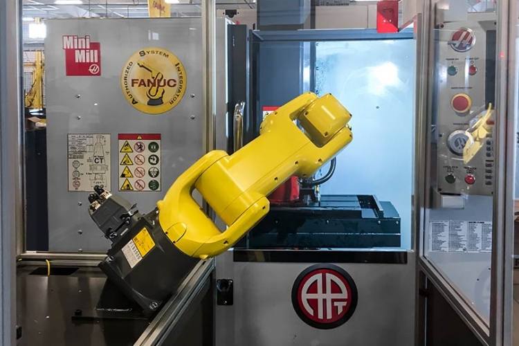 Take your CNC Mill and Lathe training to the advanced automation level Advanced Automation Integration