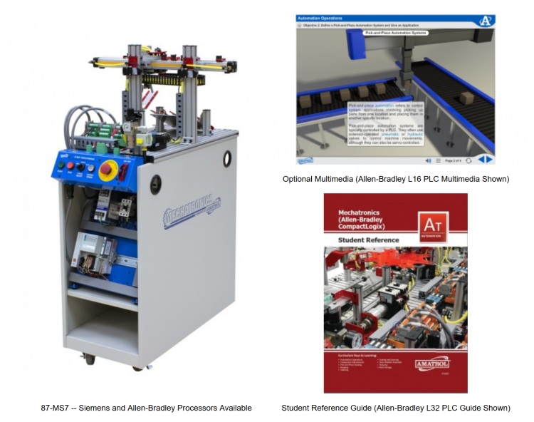 Mechatronics Station 7 - Inventory Storage Amatrol’s Mechatronics Learning System Station 7