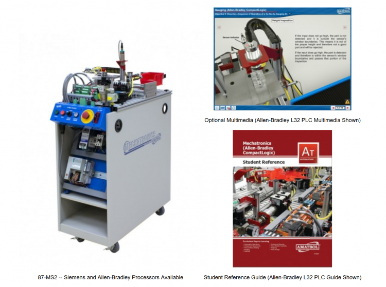 Mechatronics Station 2 - Gauging Amatrol’s Mechatronics Learning System Station 2