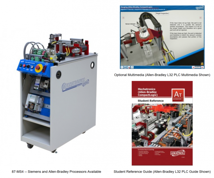 Mechatronics Station 4 - Sorting and Buffering Amatrol’s Mechatronics Learning System Station 4
