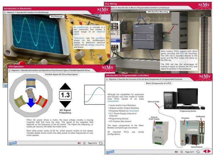 Duty Area 6: Electronic Control Systems NIMS Endorsed Manufacturing Training