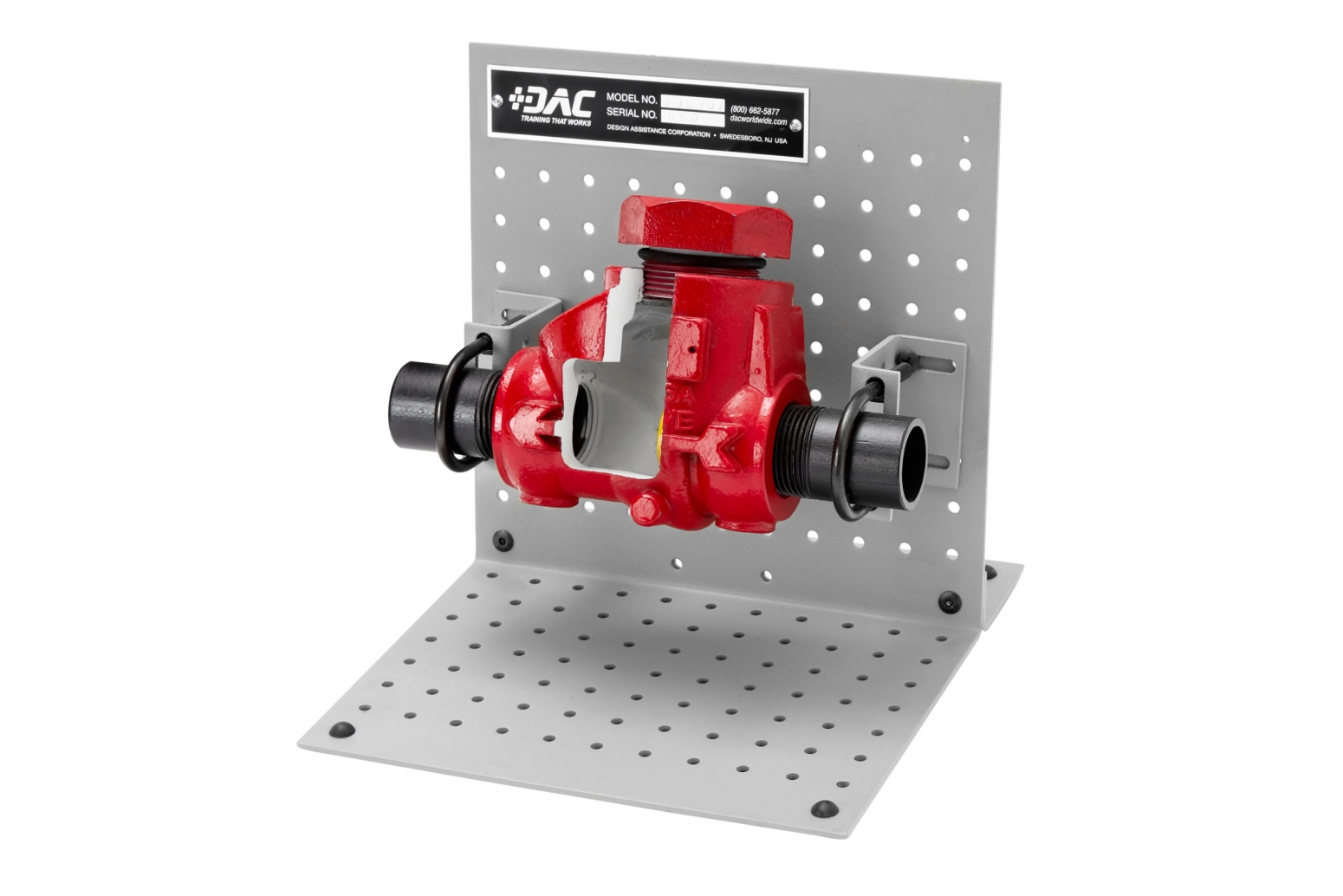Oil Patch Swing Check Valve Cutaway Oil Production Skills Training