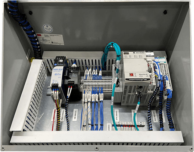 Rockwell Automation (Allen Bradley) CompactLogix control panel electrical project kit APT Advanced Manufacturing Trainers