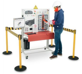 CarTrain Diagnosis and Maintenance of a High Voltage Battery Lucas-Nuelle Electric & Hybrid Vehicle Trainers