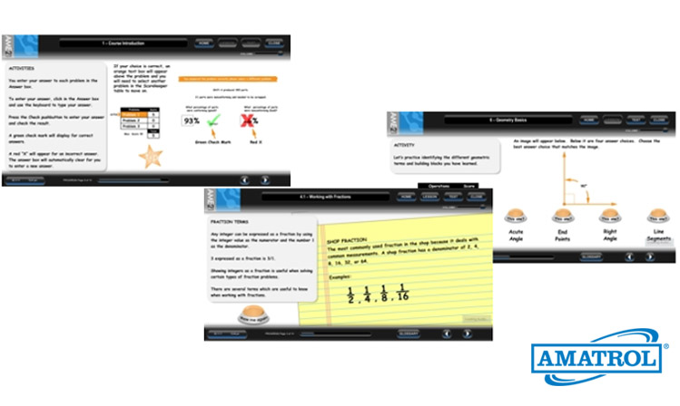 Amatrol Mathematics Training Mathematics 1 Multimedia (MA101)