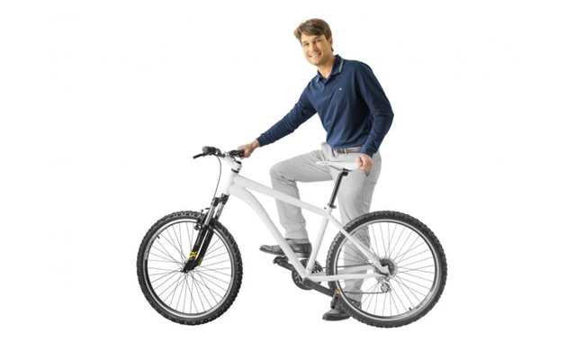 Bicycle Frame 3D printed on Stratasys J4100 1:1 Scale bicycle frame