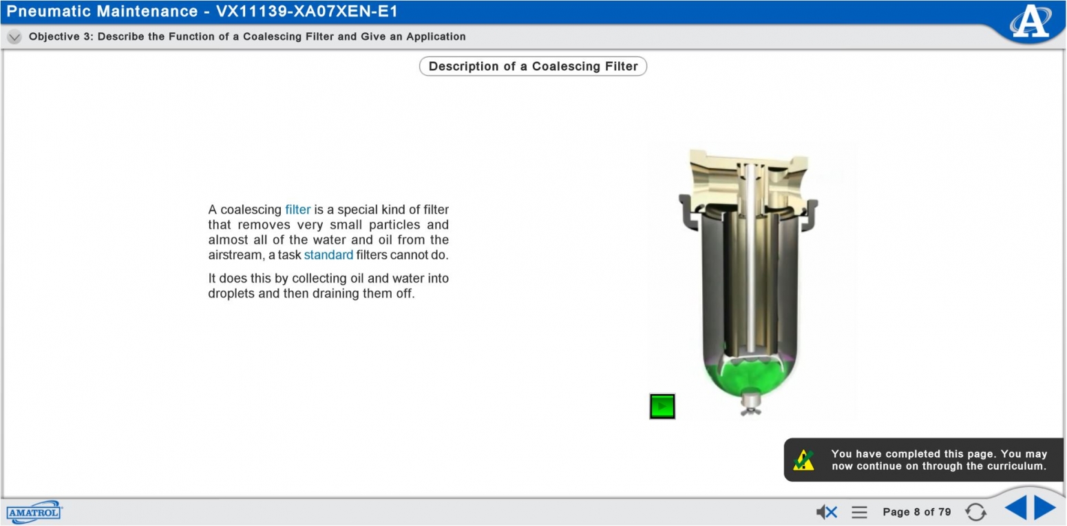 Pneumatic Maintenance eLearning Pneumatic Maintenance Curriculum
