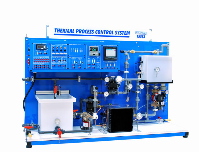 Amatrol's T5553 Shown with Options Process Control Training System