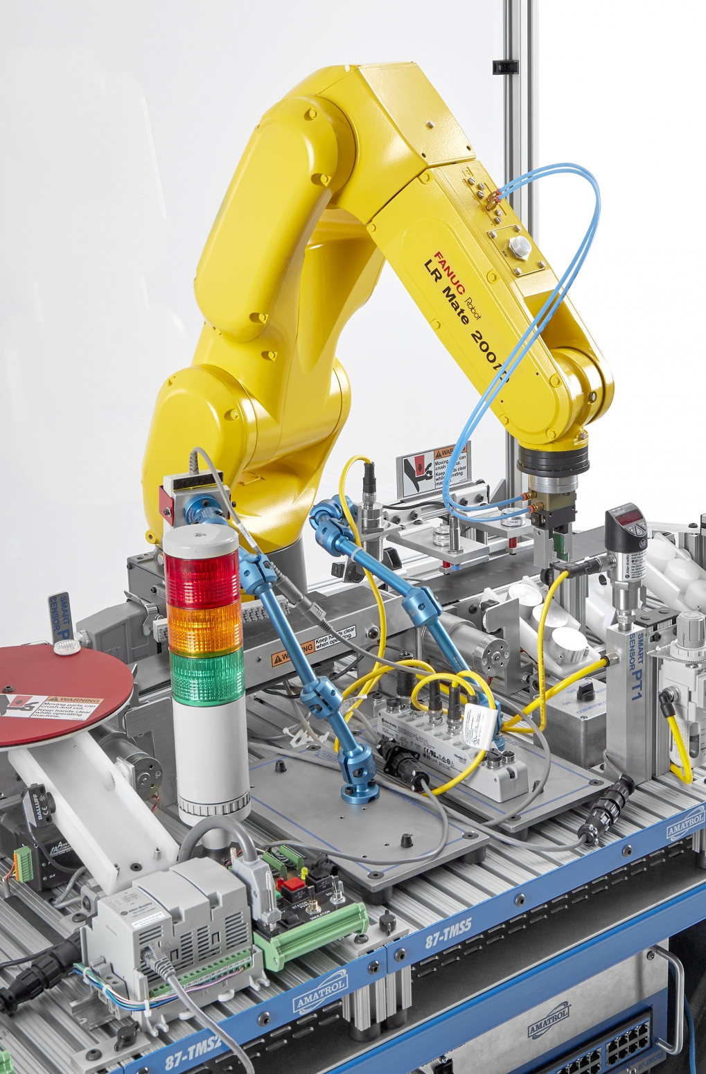 Amatrol’s Smart Factory with FANUC Robot Teach Smart Factory Skills for High Schools and Colleges
