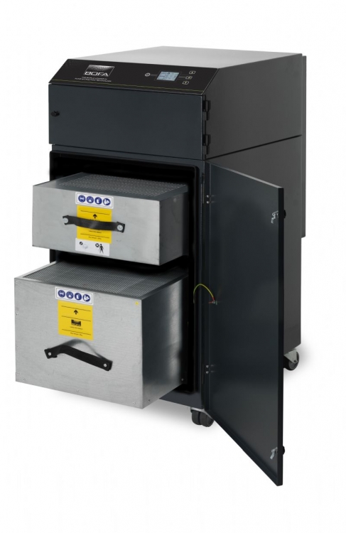 AD 1000 iQ Opened Advantage Range of Laser Fume Extractors