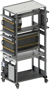 Optional module storage rack Apt Manufacturing