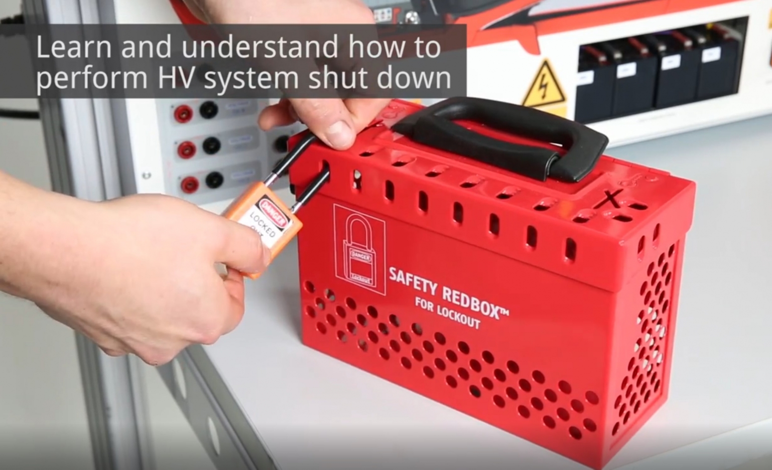 HV System Shutdown ASE L3 Test Automotive Trainer
