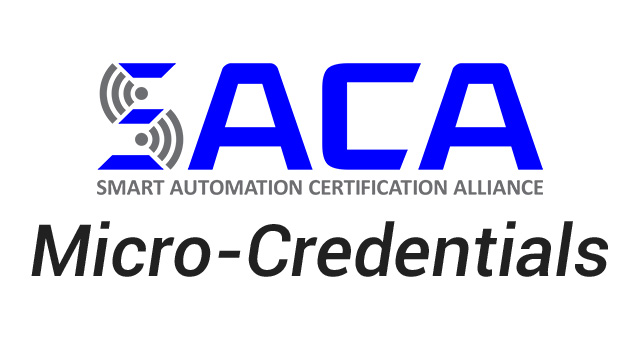 Certified Industry 4.0 Certifications SACA Micro-Credentials