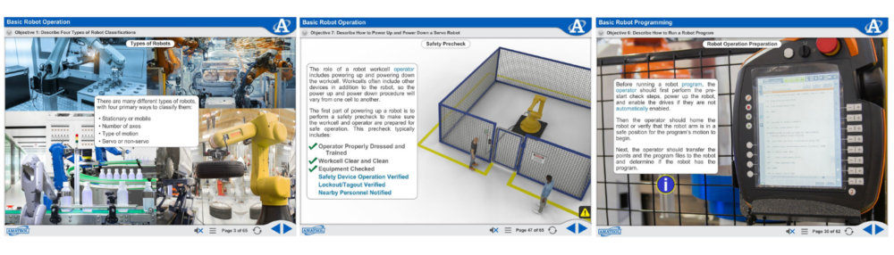 Basic Robot Programming & Operation Amatrol Smart Factory Training for High Schools and Colleges