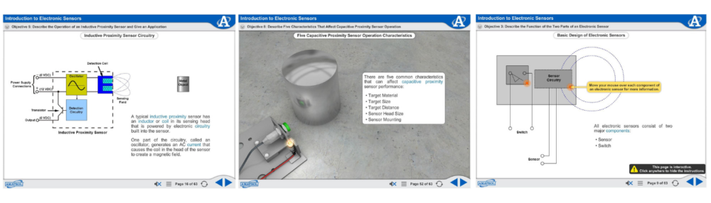 Introduction to Electronic Sensors Amatrol Smart Factory Training for High Schools and Colleges