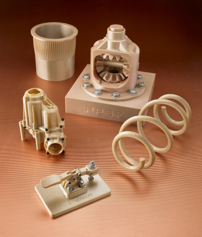 Stratasys PPSF FDM: Sample 3D Printed Parts Stratasys PPSF FDM 3D Printing Materials