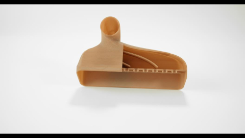 Chemical resistant 3D printing material