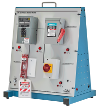 Electrical Lock-Out/Tag-Out Training System with industry-standard components for safe electrical training