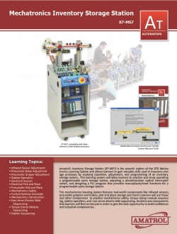 Amatrol Automated Inventory Training Station 87-MS7