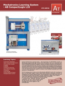 Amatrol Allen-Bradley Mechatronics Learning System