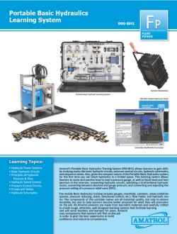 Amatrol Portable Hydraulics Training 990-BH1