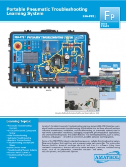 Amatrol Portable Pneumatic Troubleshooting 990-PTB1