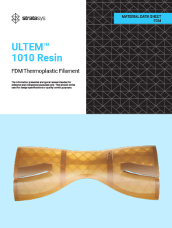 Stratasys ULTEM 1010 Resin Material