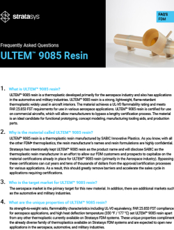 Stratasys FDM Materials