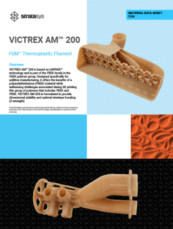 Stratasys Victrex AM 200 FDM Material