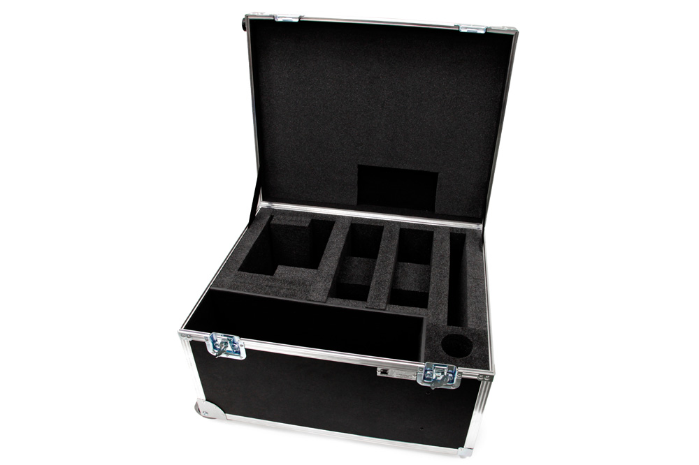 Custom Travel Cases for Replica Controls Heavy Equipment Operator Training with lifelike controls