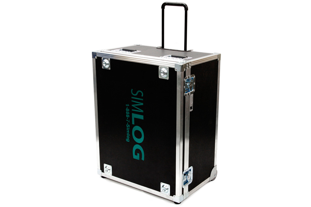 Custom Travel Cases for Replica Controls Heavy Equipment Operator Training with lifelike controls